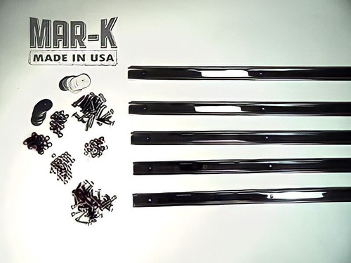 Dodge Truck Long Bed 90" Bed Strip SST Unpolished Kit 1948-52 1st (100194-K5)