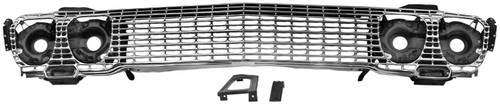 Chevy Impala Grille Complete w/All Bracket 1963
