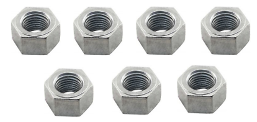 Ford Model A & V8 Cylinder Head Nuts Cadmium Plated - Set of 7 - 1932-1948