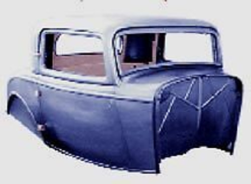 Ford 3W / Three Window Coupe All Steel Unassembled Body 1932