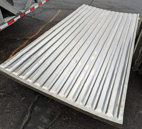 Utility Trailer Steel Bed Floor 50" by 97", Thick Gage Stamped in the USA