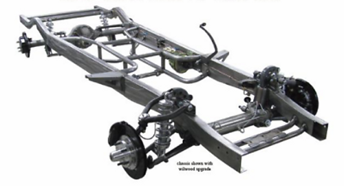 Chevrolet Chevy Pickup Truck Steel Frame Rolling Chassis 1941-1946 and 1947-1954