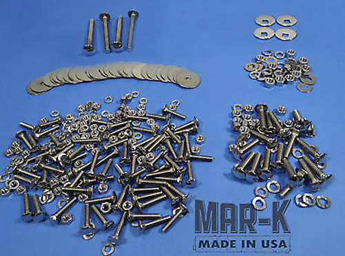 Chevrolet Pickup Truck Polished Stainless Steel Bolt Kit 1934 - 1936 (close-110754)