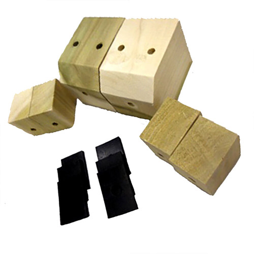 Chevrolet Chevy GMC Truck Bed Mounting Blocks W/ Pads 1940-1946