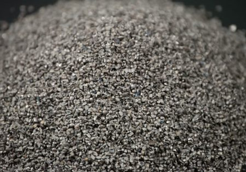 GS-18 Steel Grit Blasting Media 40-51 Rc Standard Hardness - 10 Lb