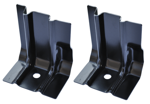 55-59 CHEV/GMC P/U CAB FLOOR TO BACK PANEL "L" BRACE SET, 2PC