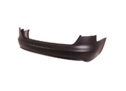 CAPA RR BUMPER COVER SEDAN; W/O S-LINE PKG; W/O PARKING AID SENSORS; PRIME AUDI A4