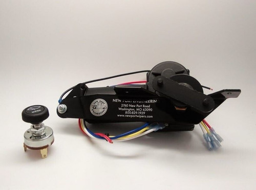 Chevrolet Chevy GMC Pickup Truck 12V Electric Wiper Motor 1947-53 w/choke cable