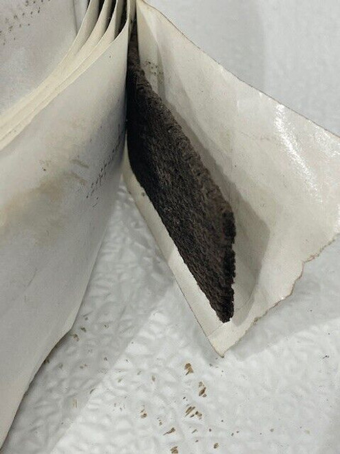 Body Cushion Cotton Woven Vintage Style .10" by 1.0" Adhesive Backed