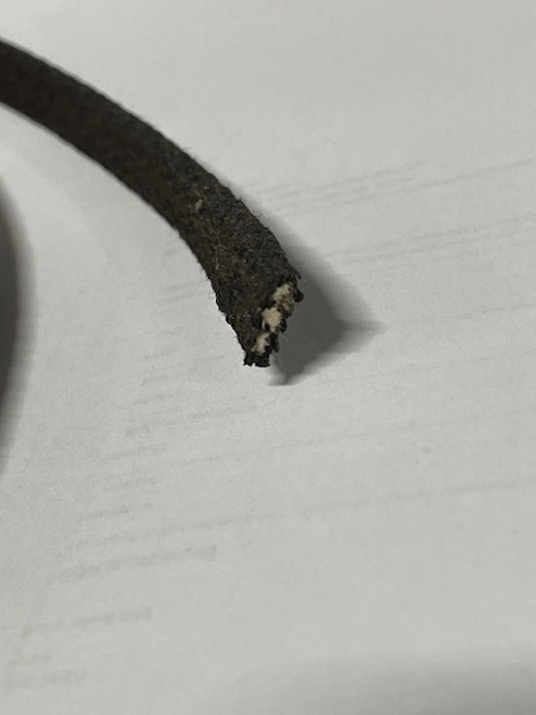 Hood / Cowl Lacing Cotton Woven Vintage Style 3/8" by 1/8" Price Per Foot