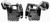 Chevy Camaro Firewall Bracket Pair 1970-73