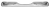 55-59 CHEV/GMC STEPSIDE REAR BUMPER, CHROME