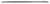 67-71 SUBURBAN/C-10 FRT UPPER DOOR PANEL TRIM CHR, 2PC SET