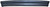 94-97 S/10 LWR AIR DEFLECTOR 2WD BLK W/O FOG