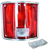 73-87 CHEV/GMC PICKUP, BLAZER AND SUBURBAN TAIL LIGHT ASSEMBLY WITH BRIGHT, ALUMINUM, TRIM, LH ALSO FITS 88-91 R/V SERIES