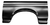 87-93 FD BRONCO EXT WHEEL ARCH