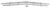 Ford MUSTANG HOOD SCOOP GRILLE 69-70