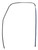 49-55 CHEV/GMC DOOR SEAL WINDLACE RETAINER CHANNEL SET, 3PC, LH
