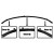 Chevrolet IMPALA WINDSHIELD CHANNEL 65-66