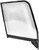 CHEVY PU DOOR WINDOW FRAME W/GLASS LH 55-59