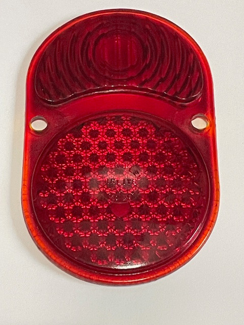 Coppia Lenti Fanali Posteriori In Vetro Per Chevrolet 1949 – VINTAGE – Spedizione Inclusa USA - Foto 2
