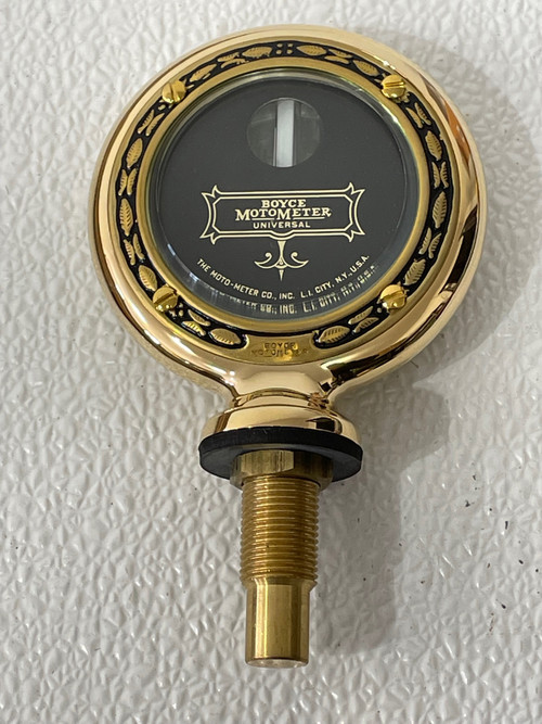 Boyce Senior Motometer Brass With Wreath Rim - Chattin Chassis ...