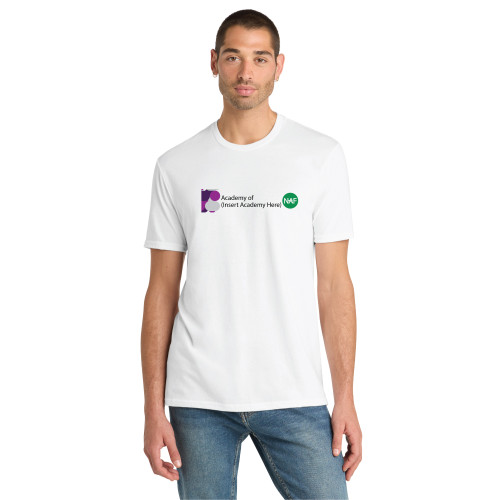 NAF Academies Perfect Blend® CVC Tee (White)