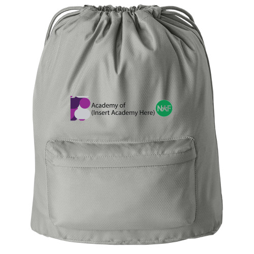 NAF Academies Diamond Pocket Cinch (Gusty Grey)