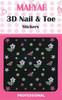 3D Nail & Toe Stickers - K01