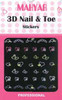 3D Nail & Toe Stickers - K27