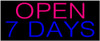 Neon Sign - Open 7 Days