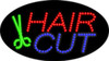 Electric Flashing & Chasing LED Sign: Hair Cut
