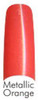 Lamour Color Nail Tips: Metallic Orange - 110ct