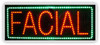 Electric LED Sign - Facial L056