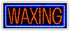 Electric LED Sign - Waxing  2341