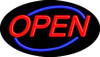 Neon Flashing Sign Open Closed