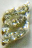 3D Rhinestones Crystal Nail Metal Charms B079