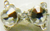 3D Rhinestones Crystal Nail Metal Charms B110 3D Rhinestones Crystal Nail Metal Charms B110