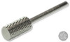 Titanium LARGE Barrel Carbide Bit: Ex-Coarse 3/32"