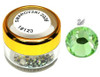 Swarovski 2028 Xilion Hotfix Flat Back SS5 Peridot - 100 pcs