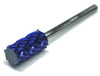 Blue Nano Coated Carbide Nail Drill Bit - 3/32" 4-EXTRA COARSE