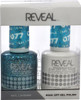 Reveal Gel Polish & Nail Lacquer Matching Duo - TEAL TWINKLE - .5 oz