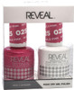 Reveal Gel Polish & Nail Lacquer Matching Duo - WILD PINK - .5 oz