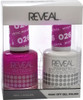 Reveal Gel Polish & Nail Lacquer Matching Duo - MYSTIC MAGENTA - .5 oz