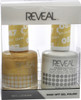 Reveal Gel Polish & Nail Lacquer Matching Duo - DIPPED IN GOLD - .5 oz