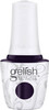 Gelish Soak-Off Gel A Kiss In The Dark – Black Purple Creme - .5 oz / 15 mL