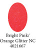 U2 Bright Acrylics Color Powder - Bright Pink/Orange Glitter NC