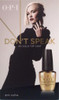 OPI Don't Speak 18K Gold Top Coat - 0.5 fl oz / 15 mL