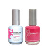 LeChat Nobility Gel Polish & Nail Lacquer Duo Set Strawberry - .5 oz / 15 ml