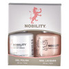 LeChat Nobility Gel Polish & Nail Lacquer Duo Set Delicate Peach - .5 oz / 15 ml